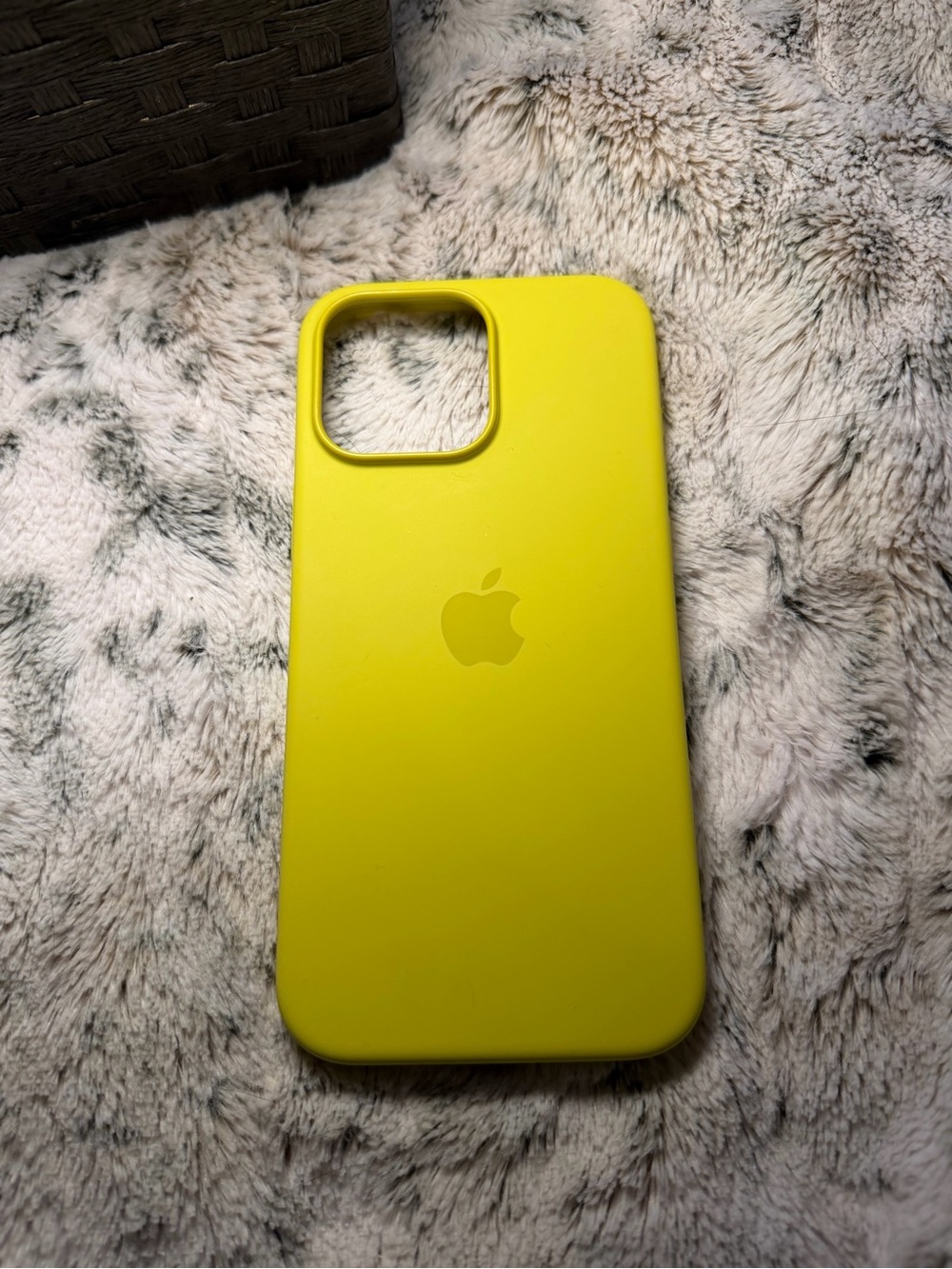 Apple Silicone iPhone 16 Pro Max Case- Starfruit